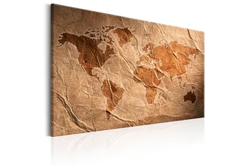 Tavla Paper Map 60x40 - Artgeist sp. z o. o. - Inredning - Tavlor & konst - Canvastavlor