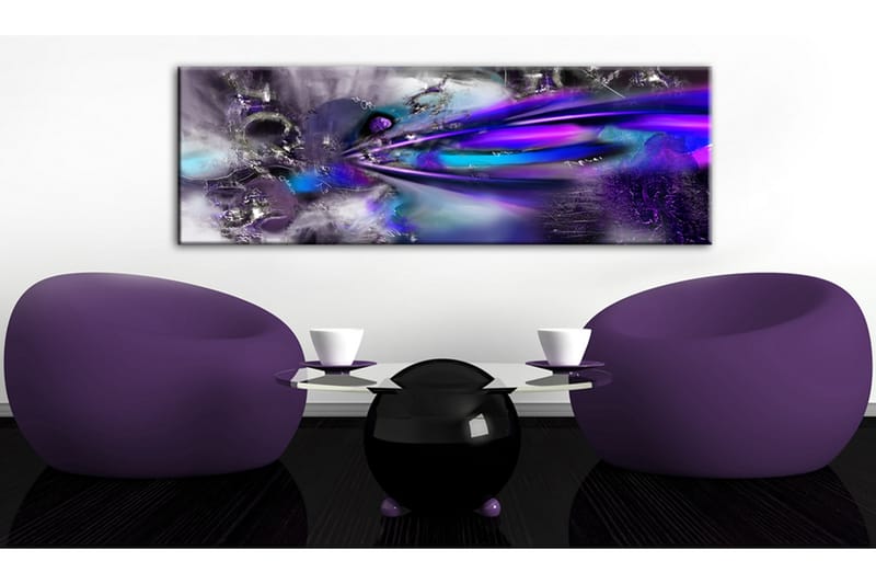 Tavla Purple Comet 150x50 - Artgeist sp. z o. o. - Canvastavlor