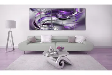 Tavla Purple Gale 200x80 - Artgeist sp. z o. o. - Inredning - Tavlor & konst - Canvastavlor