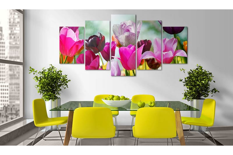 Tavla Pink Fun 100x50 - Artgeist sp. z o. o. - Inredning - Tavlor & konst - Canvastavlor