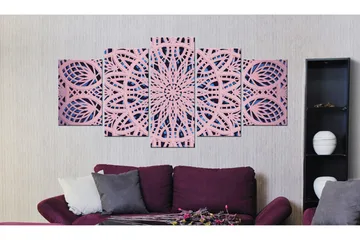 Tavla Pink Exoticism 200x100 - Artgeist sp. z o. o. - Inredning - Tavlor & konst - Canvastavlor
