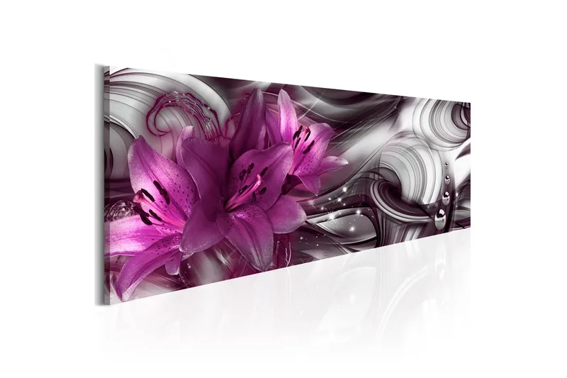 Tavla Purple Depth 150x50, Artgeist sp. z o. o.