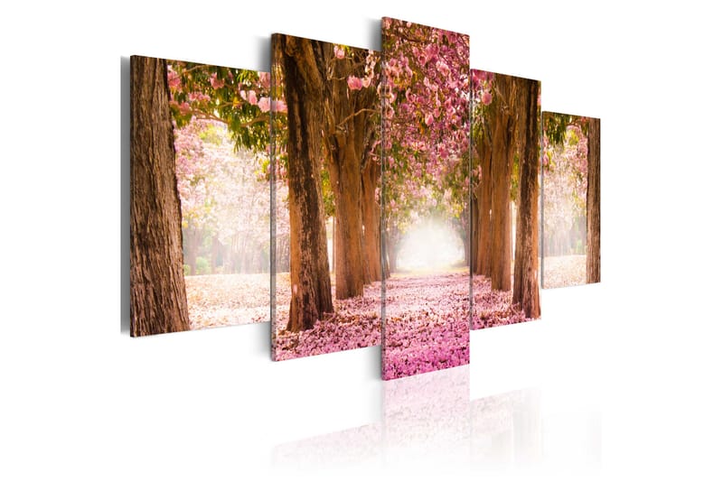 Tavla Pink Alley 100x50 - Artgeist sp. z o. o. - Inredning - Tavlor & konst - Canvastavlor