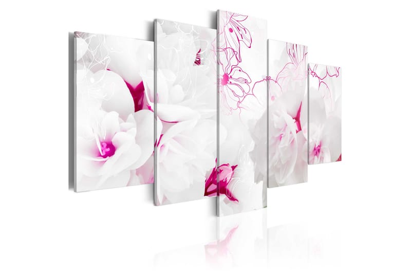 Tavla Pink Gossamer 100x50, Artgeist sp. z o. o.