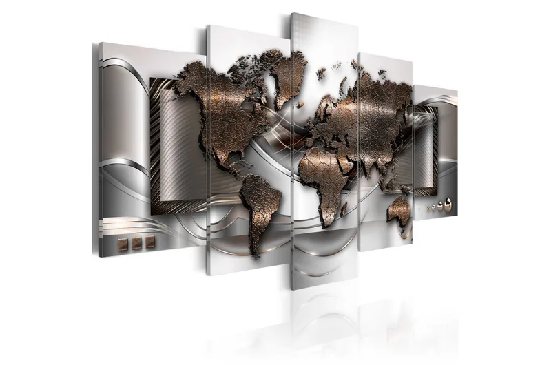 Tavla Pearl Map 200x100, Artgeist sp. z o. o.