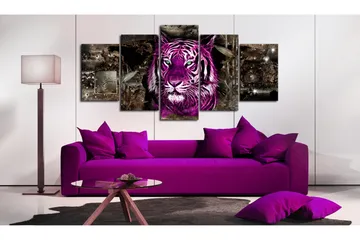 Tavla Purple King 100x50 - Artgeist sp. z o. o. - Inredning - Tavlor & konst - Canvastavlor