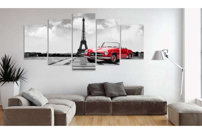 Tavla Parisian Car 200x100 - Artgeist sp. z o. o. - Inredning - Tavlor & konst - Canvastavlor