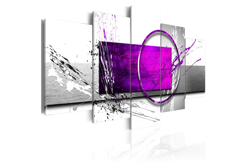 Tavla Purple Expression 100x50 - Artgeist sp. z o. o. - Inredning - Tavlor & konst - Canvastavlor