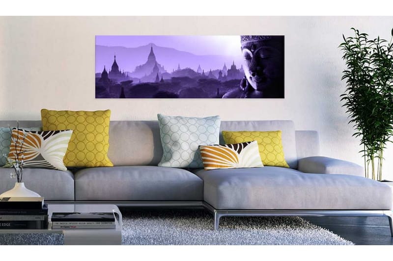 Tavla Purple Zen 150x50 - Artgeist sp. z o. o. - Inredning - Tavlor & konst - Canvastavlor