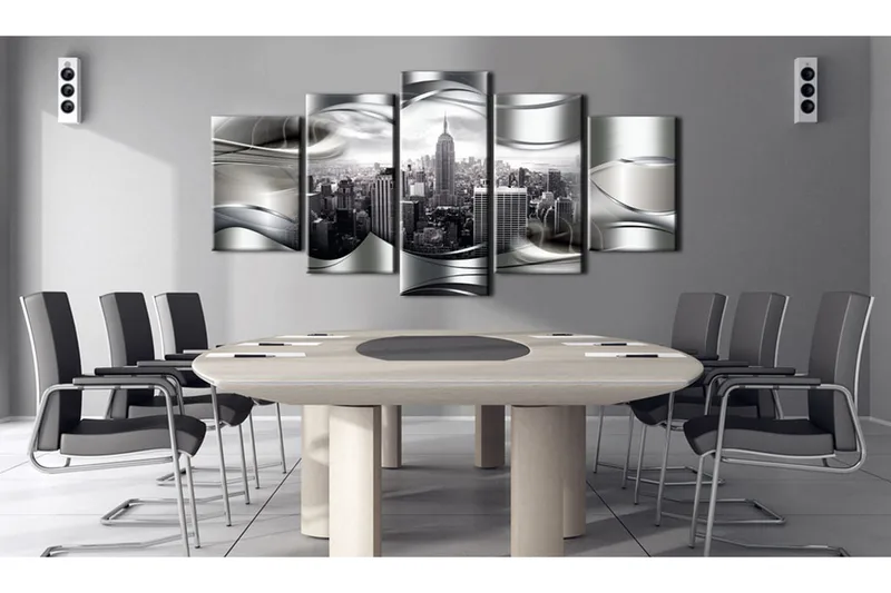 Tavla Platinum New York 200x100 - Artgeist sp. z o. o. - Inredning - Tavlor & konst - Canvastavlor