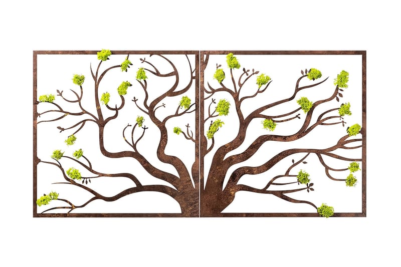 Tree 1 Canvastavla, 90x44 cm