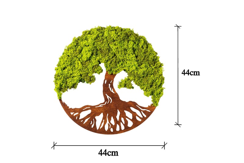 Tree Of Life 3 Canvastavla - 44x44 cm - Inredning - Tavlor & konst - Canvastavlor