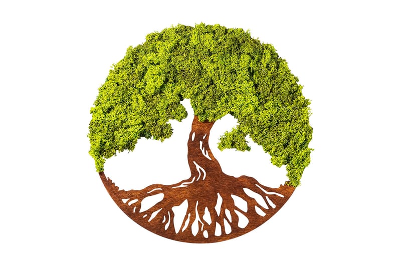 Tree Of Life 3 Canvastavla - 44x44 cm - Inredning - Tavlor & konst - Canvastavlor