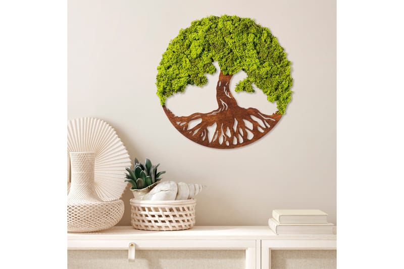 Tree Of Life 3 Canvastavla - 44x44 cm - Inredning - Tavlor & konst - Canvastavlor