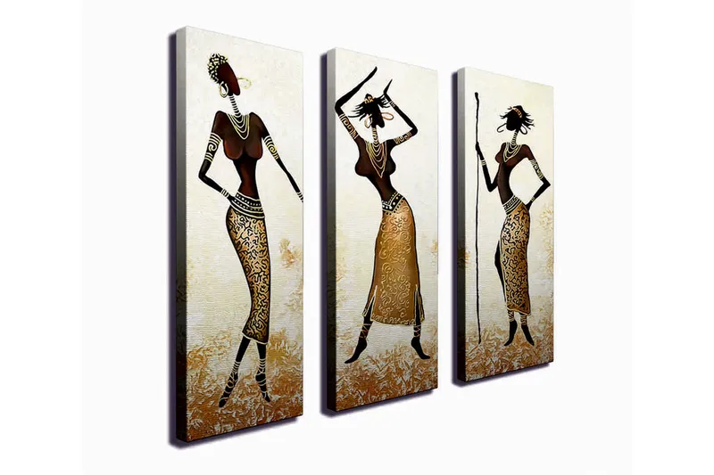 Väggdekor Canvas Målning 3 Delar, undefined