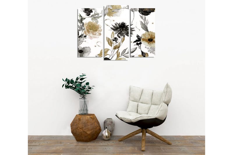 Väggdekor Canvas Målning 3 Delar - Inredning - Tavlor & konst - Canvastavlor