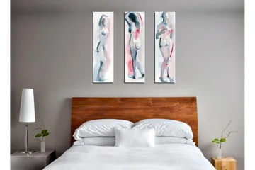 Väggdekor Canvas Målning 3 Delar - Inredning - Tavlor & konst - Canvastavlor