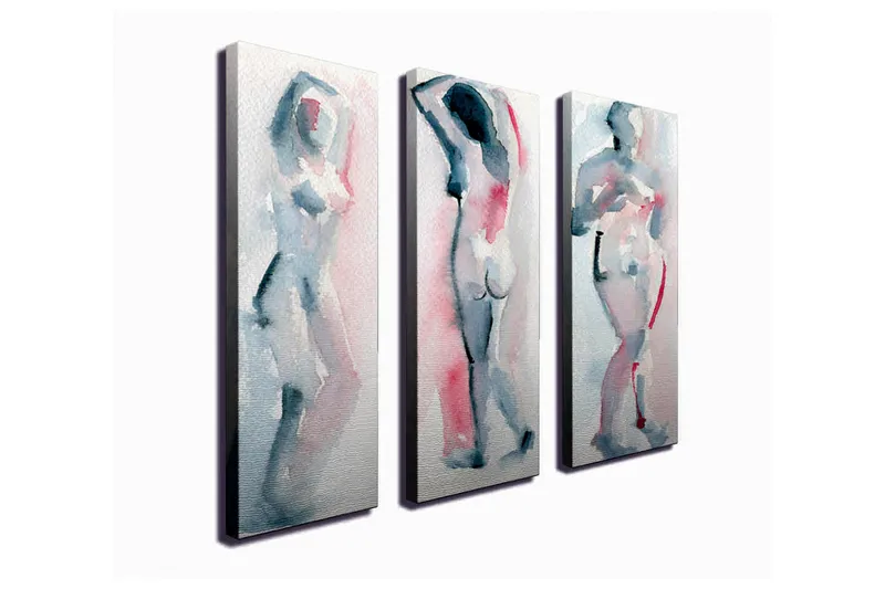 Väggdekor Canvas Målning 3 Delar, undefined