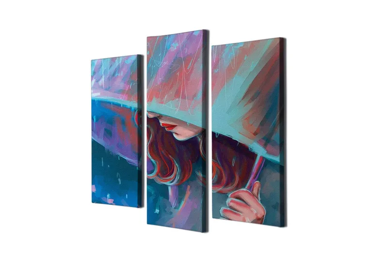 Väggdekor Canvas Målning 3 Delar, undefined