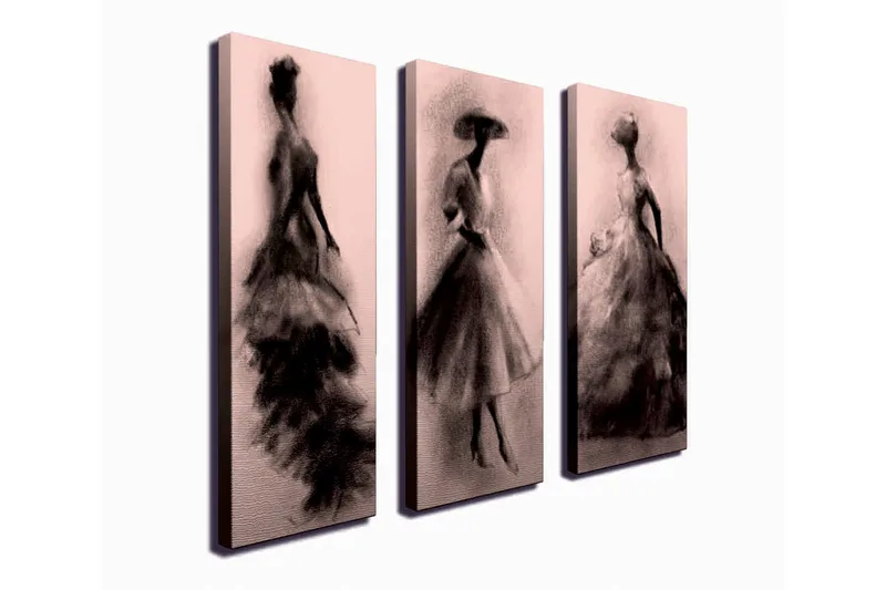 Väggdekor Canvas Målning 3 Delar, undefined