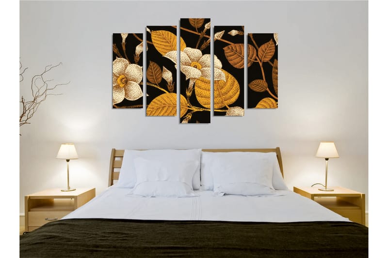 Väggdekor Canvas Målning 5 Delar - Inredning - Tavlor & konst - Canvastavlor