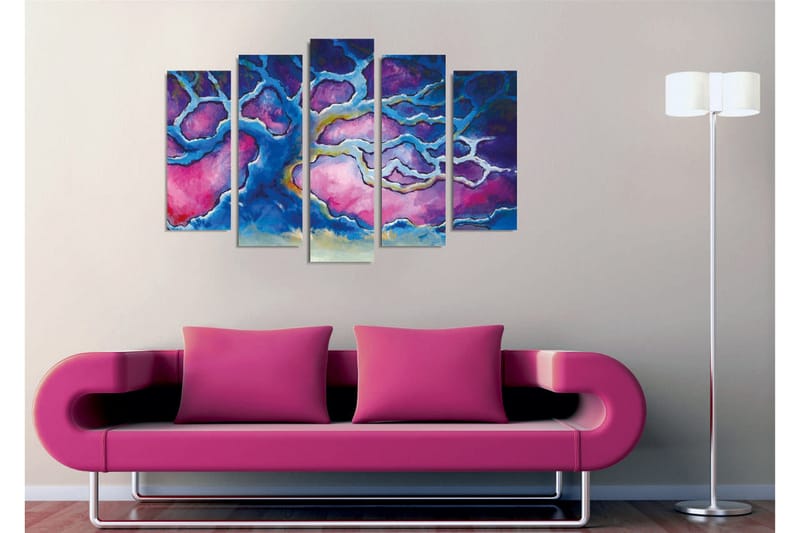 Väggdekor Canvas Målning 5 Delar - Inredning - Tavlor & konst - Canvastavlor