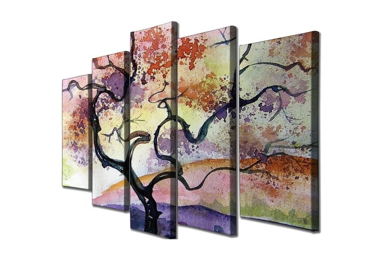 Väggdekor Canvas Målning 5 Delar, undefined