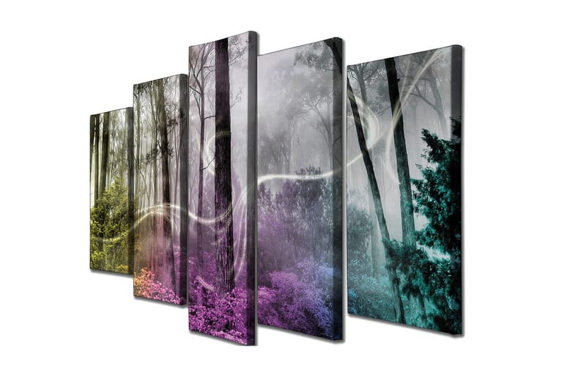 Väggdekor Canvas Målning 5 Delar, undefined