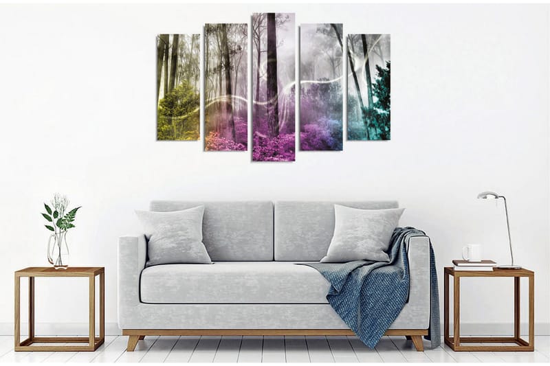 Väggdekor Canvas Målning 5 Delar - Inredning - Tavlor & konst - Canvastavlor