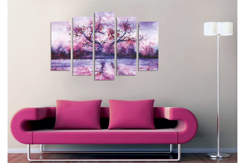 Väggdekor Canvas Målning 5 Delar - Inredning - Tavlor & konst - Canvastavlor
