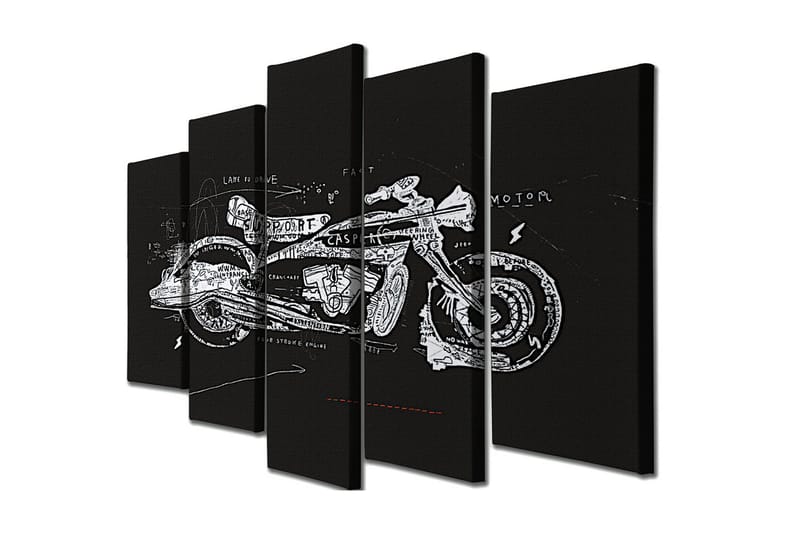 Väggdekor Canvas Målning 5 Delar, undefined