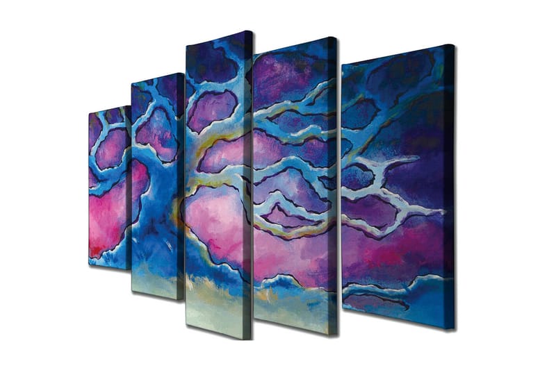 Väggdekor Canvas Målning 5 Delar, undefined