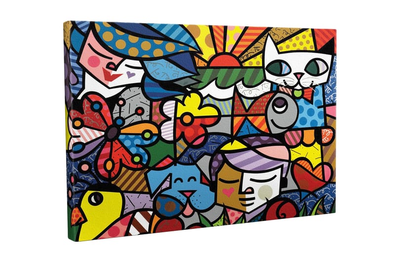Väggdekor Canvas Målning - Inredning - Tavlor & konst - Canvastavlor