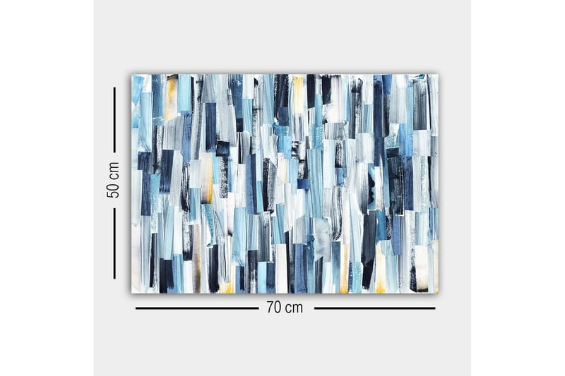 Väggdekor Canvastavla Bract Abstract - 70x50 cm - Inredning - Tavlor & konst - Canvastavlor