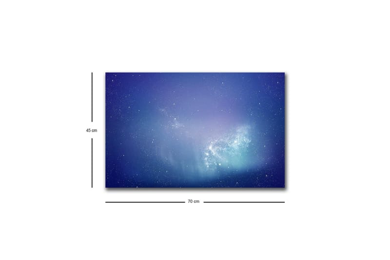 Väggdekor LED-belysning Canvas Målning - Inredning - Tavlor & konst - Canvastavlor
