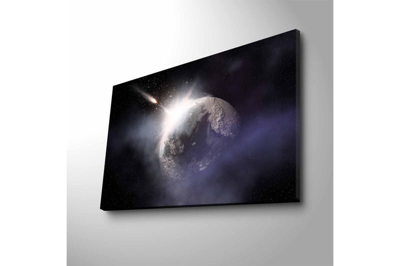 Väggdekor LED-belysning Canvas Målning - Inredning - Tavlor & konst - Canvastavlor