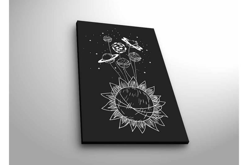 Väggdekor LED-belysning Canvas Målning - Inredning - Tavlor & konst - Canvastavlor