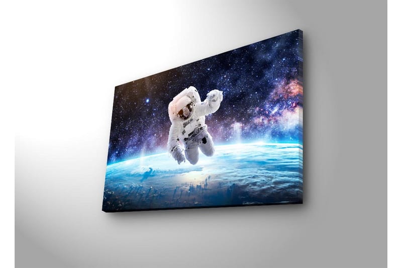 Väggdekor LED-belysning Canvas Målning - Inredning - Tavlor & konst - Canvastavlor