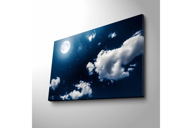 Väggdekor LED-belysning Canvas Målning - Inredning - Tavlor & konst - Canvastavlor