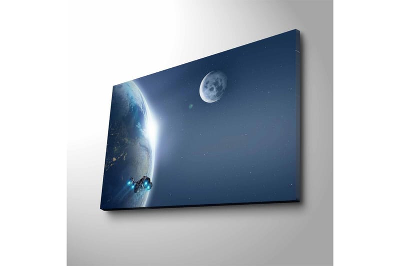 Väggdekor LED-belysning Canvas Målning - Inredning - Tavlor & konst - Canvastavlor