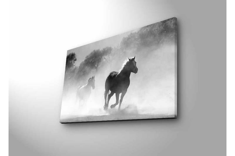 Väggdekor LED-belysning Canvas Målning - Inredning - Tavlor & konst - Canvastavlor