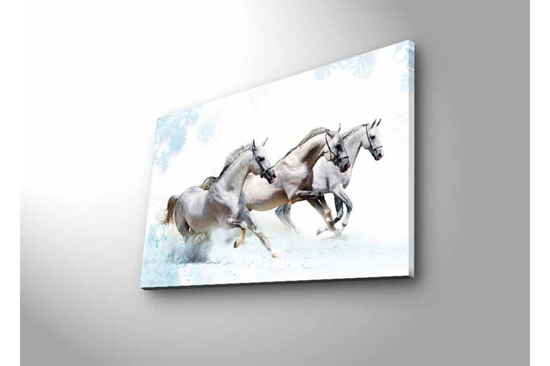 Väggdekor LED-belysning Canvas Målning - Inredning - Tavlor & konst - Canvastavlor
