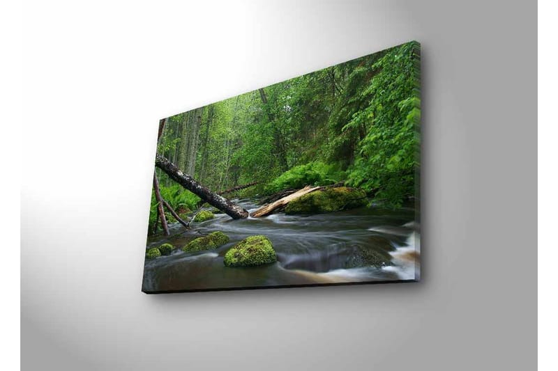 Väggdekor LED-belysning Canvas Målning - Inredning - Tavlor & konst - Canvastavlor