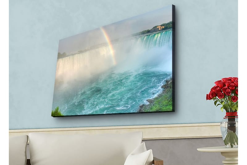 Väggdekor LED-belysning Canvas Målning - Inredning - Tavlor & konst - Canvastavlor