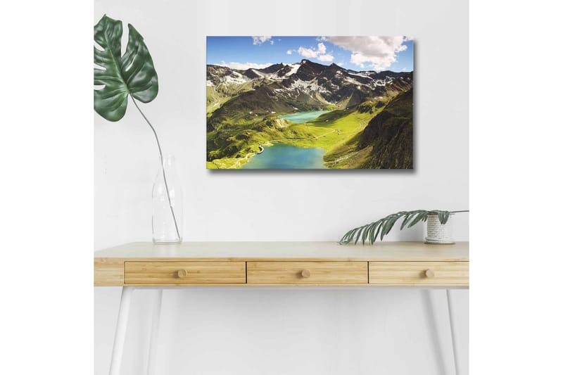 Väggdekor LED-belysning Canvas Målning - Inredning - Tavlor & konst - Canvastavlor