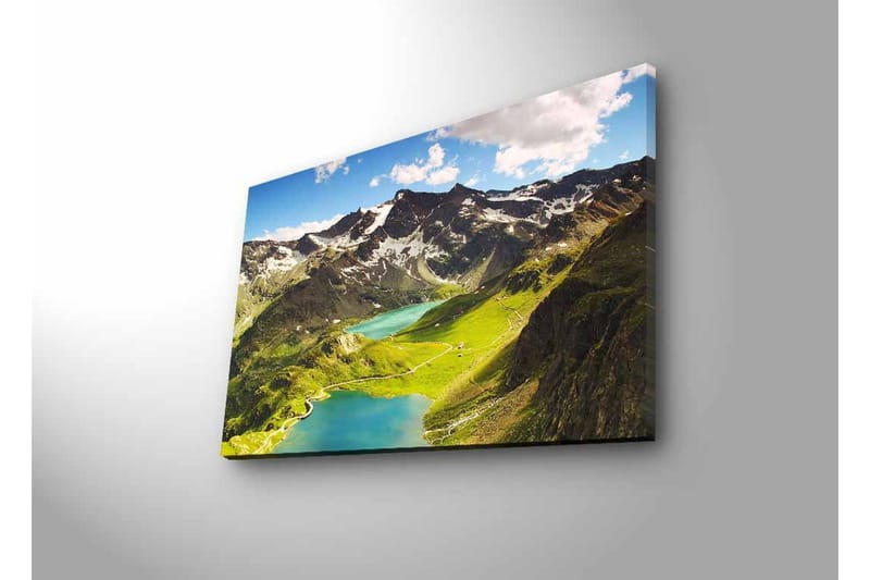 Väggdekor LED-belysning Canvas Målning - Inredning - Tavlor & konst - Canvastavlor