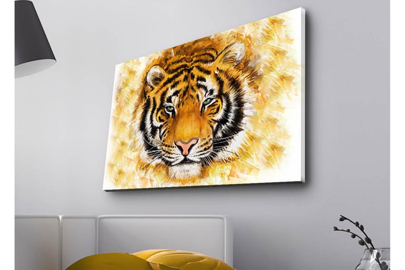 Väggdekor LED-belysning Canvas Målning - Inredning - Tavlor & konst - Canvastavlor