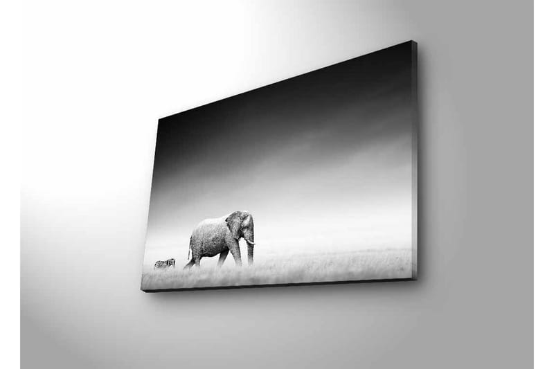 Väggdekor LED-belysning Canvas Målning - Inredning - Tavlor & konst - Canvastavlor