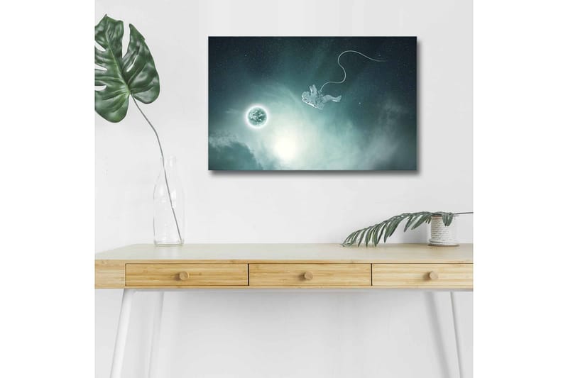 Väggdekor LED-belysning Canvas Målning - Inredning - Tavlor & konst - Canvastavlor