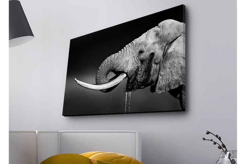 Väggdekor LED-belysning Canvas Målning - Inredning - Tavlor & konst - Canvastavlor
